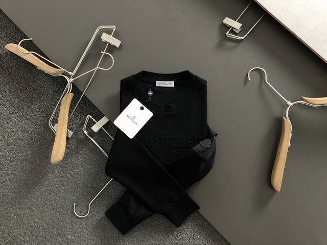 Prad* Fitted version M-Xxxl 2025 Autumn and Winter Yunrou Series Letter Embossed