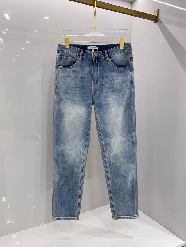 Dior 2025 Fall/Winter Men's Casual Jeans, Top Quality! Order now, and sell now o