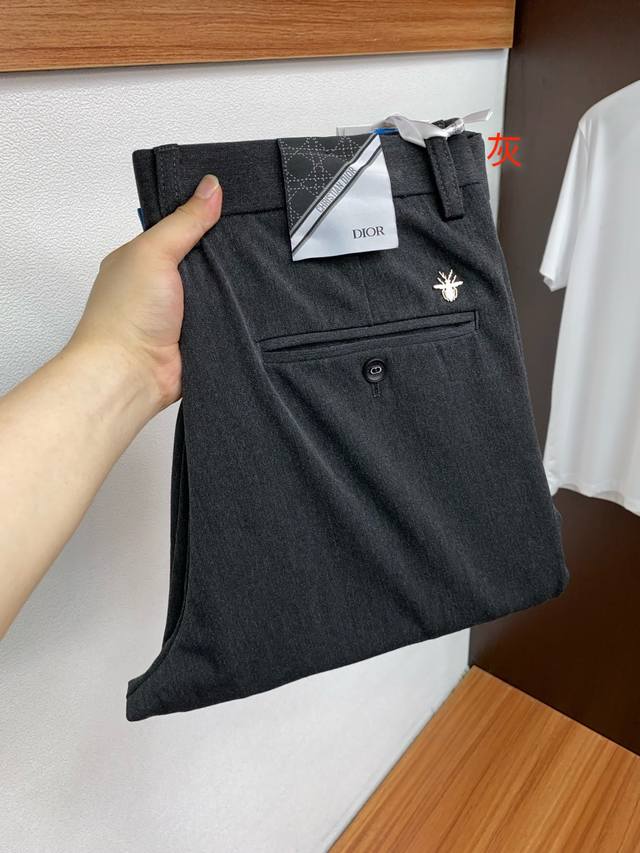 Dior's 2025Ss Early Fall new arrival, original men's suit trousers, are a must-h