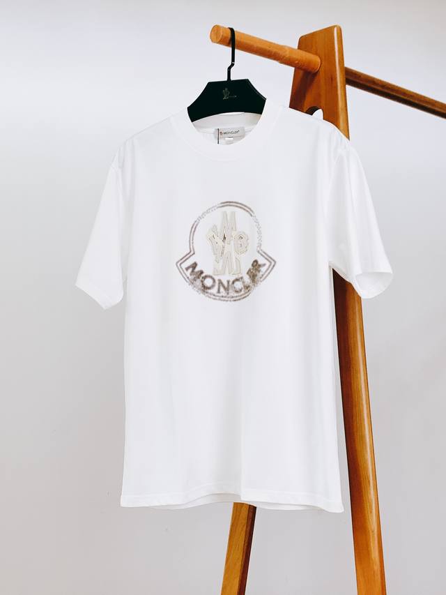 Moncler 2025Ss Spring/Summer new arrival Simple logo T-shirt, classic and timele