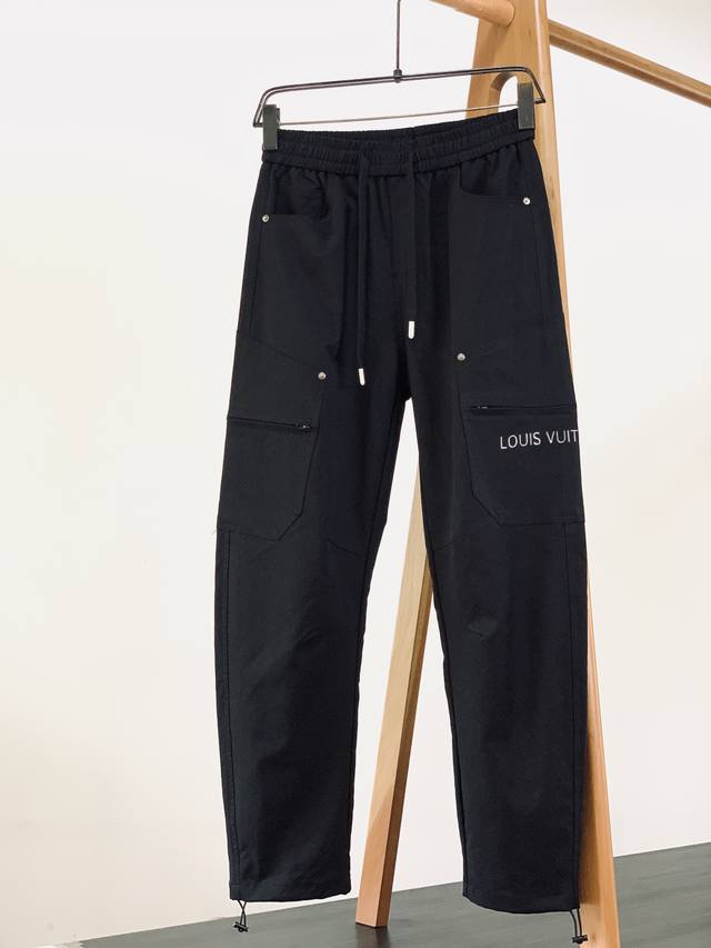 Louisvuitton 2025FW Early Fall New Arrivals Retro work pants, double-knit, custo