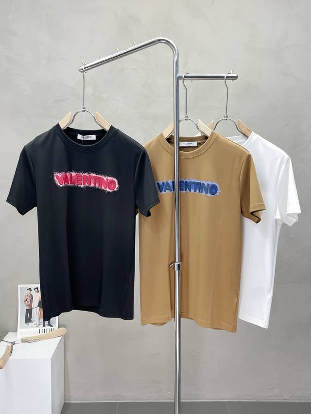 Valentino exclusive exclusive supply of new original men's casual short-sleeved