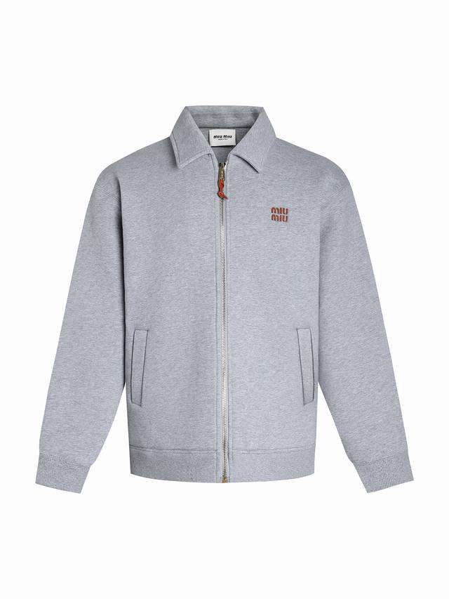 Miu Miu 24Ss cotton jersey jacket Authentic 25400 purchased and developed 680g p