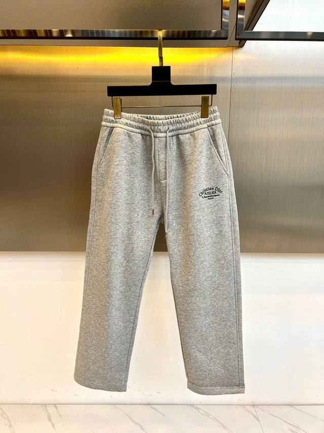 Dio Dior, 25S new autumn and winter casual sports pants, a versatile pair of pan