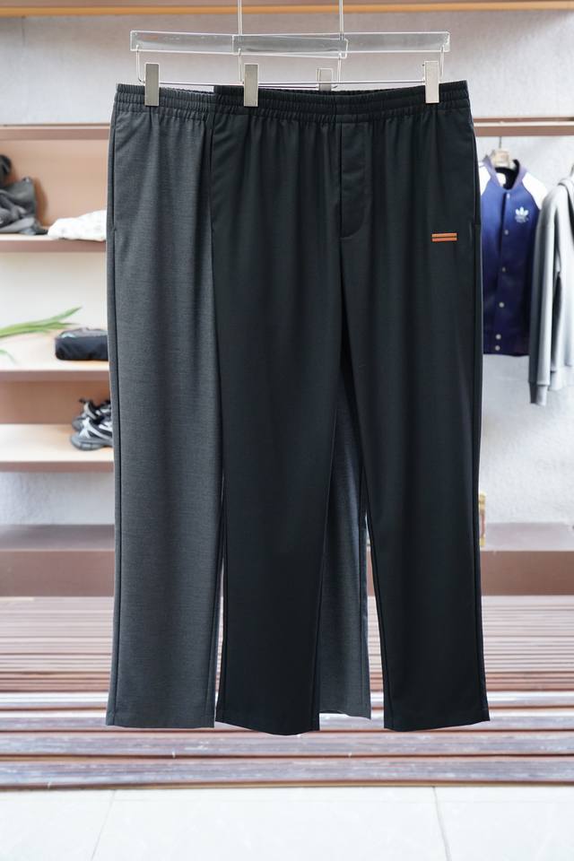 2025 Autumn and Winter Men's Casual Pants Fine cotton and spandex fabric casual