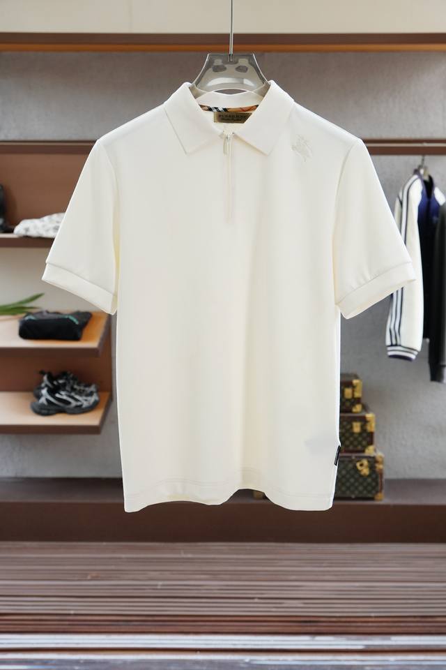 Bbr Burberry 2025Ss Autumn/Winter counter with the same style new short-sleeved