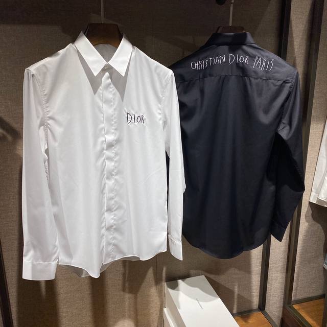 Returning stock for new D*Or runway-style shirt with front and back embroidered