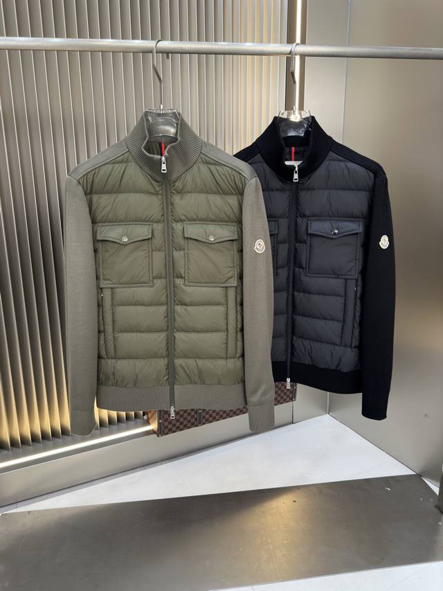 Hot item 2: New fall/winter knitted down jacket. Original 1:1 custom hardware. F