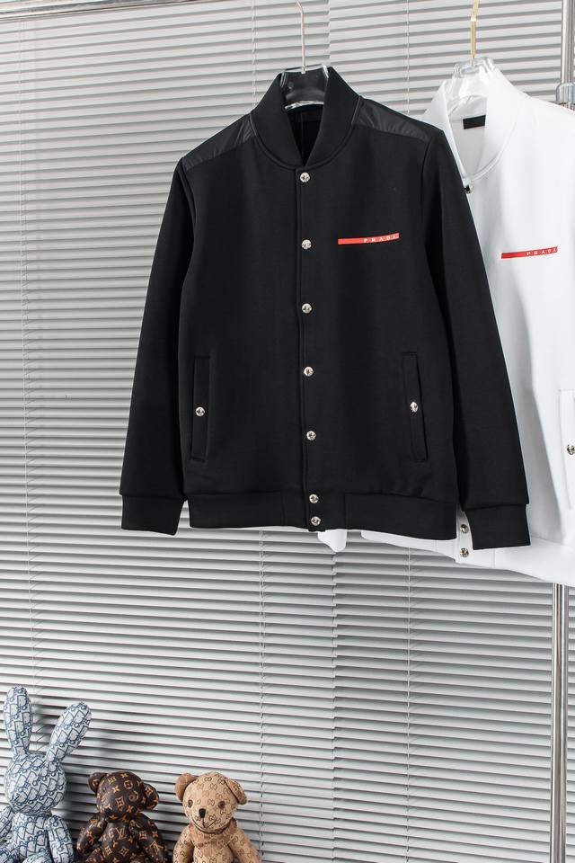 New# Pr** Ada 2025 Hooded Casual Space Quilted Jacket# Fabric: Cotton, polyester