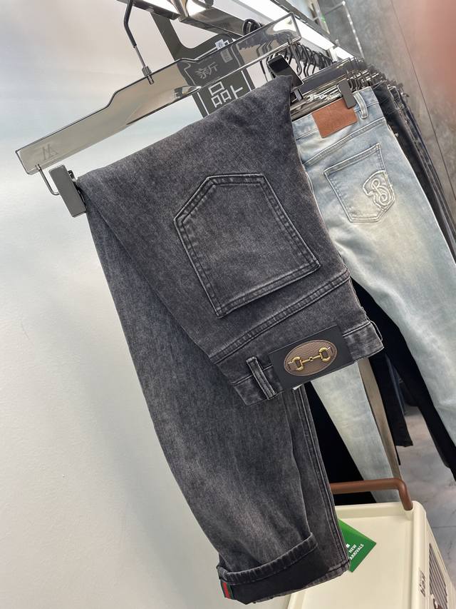Gugci SS25G hot-selling new product, fully sand-washed and hand-washed autumn an
