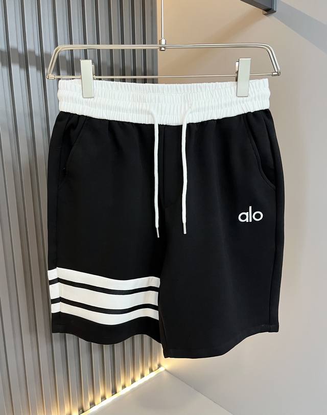 Alo 2025 spring and summer new men's casual shorts, a high-end quality choice, a