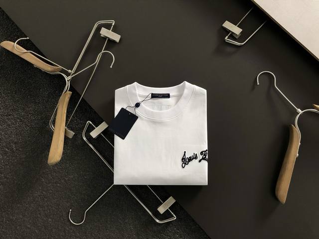 L brand * fit version S-Xl 25 spring and summer top plush embroidery trendy bran