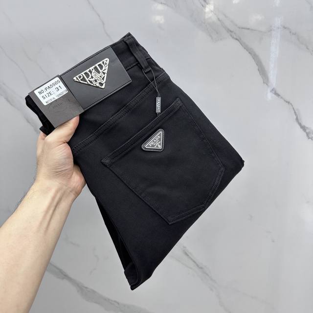 Prada high-end custom jeans, the latest 2025 early autumn jeans are available at