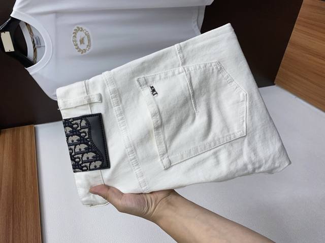 Dior 25 men's jeans, original fabric, original wash! Made from imported, washed