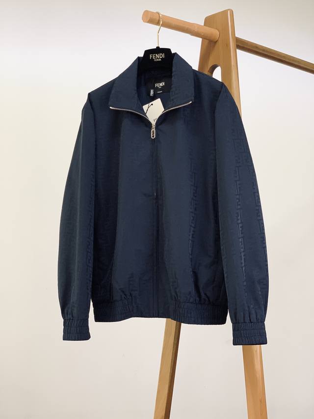 Fendi's new obscure jacquard jacket for the Fendi 2025 Early Fall collection. A
