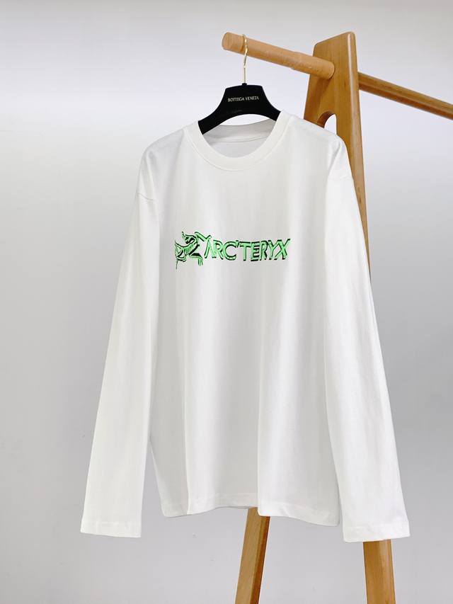 Arcteryx Arc'teryx Solid Color Logo Crew Neck T-Shirt Captive Arc'Word Ls M Men'