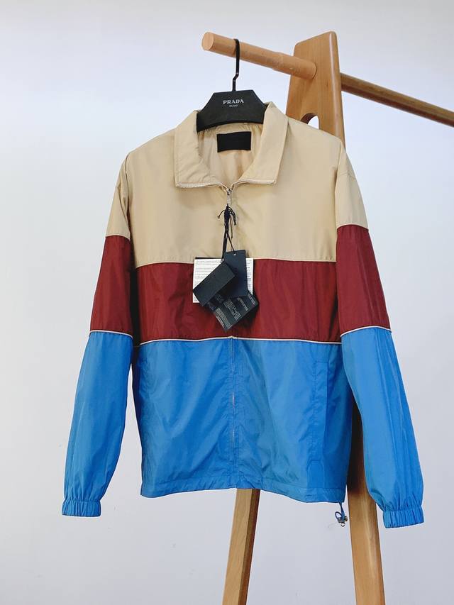 Prada's Pre-Fall 2025 Tricolor Jacket | A fusion of contrasting aesthetics and i