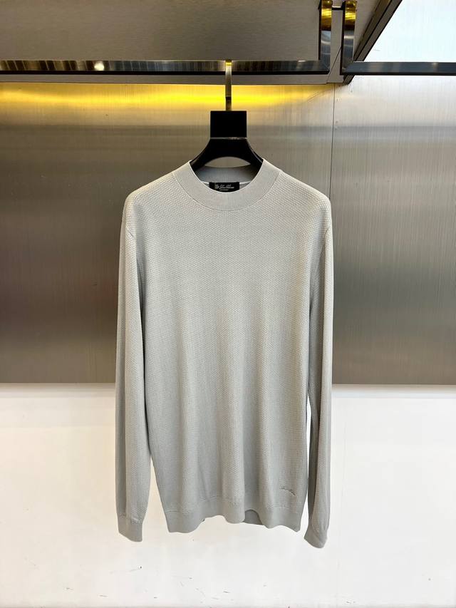 Loro Piana, 2025 New Arrivals: Natural Fiber Blend Knitwear. A contemporary war