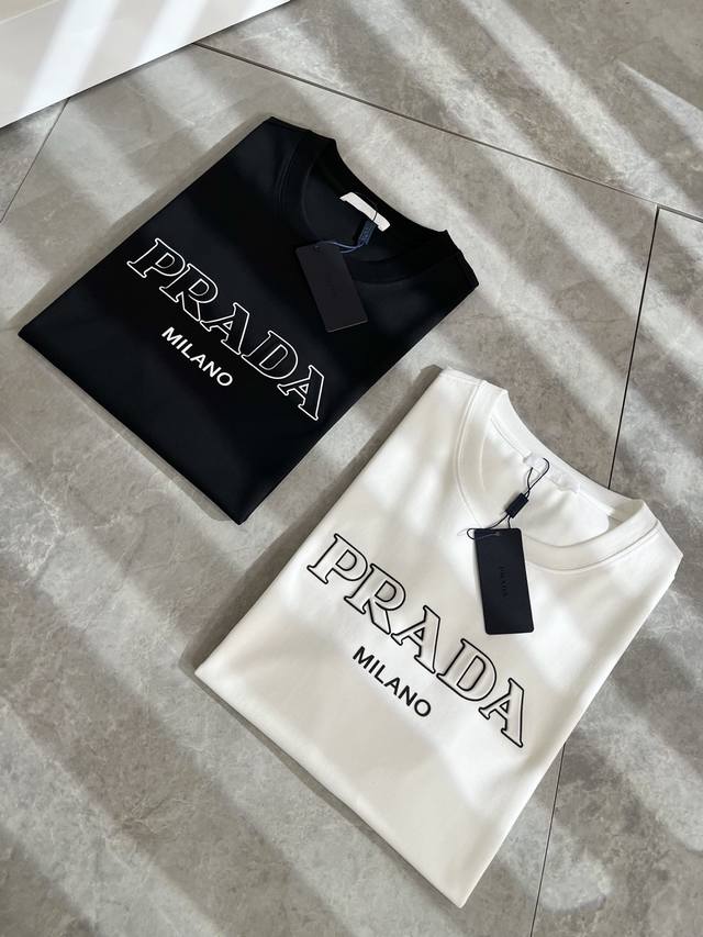 Prad*A's new 2025 Spring/Summer unisex short-sleeved T-shirts, the latest and ex