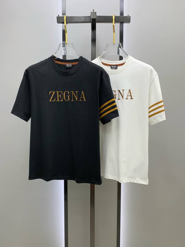 Zegna's new summer 2025 short-sleeved T-shirt, the exclusive first online releas