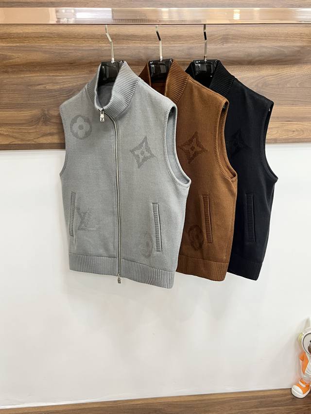 Featured: Lv 2025Ss Early Fall New Release: Donkey Brand Stand-Collar Vest. Thi