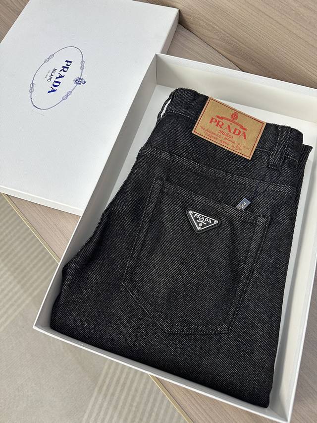 Pujia 25Fw latest autumn and winter casual jeans, fabric with stretch, high com