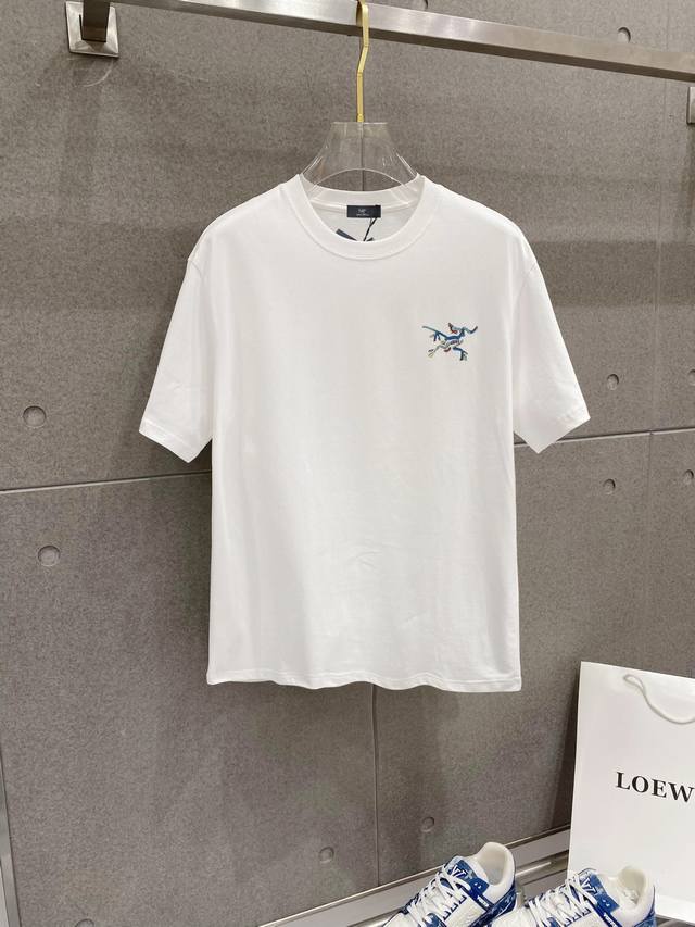 Arc'teryx's new double-layer, heavy-duty, letter-printed short-sleeved T-shirt.