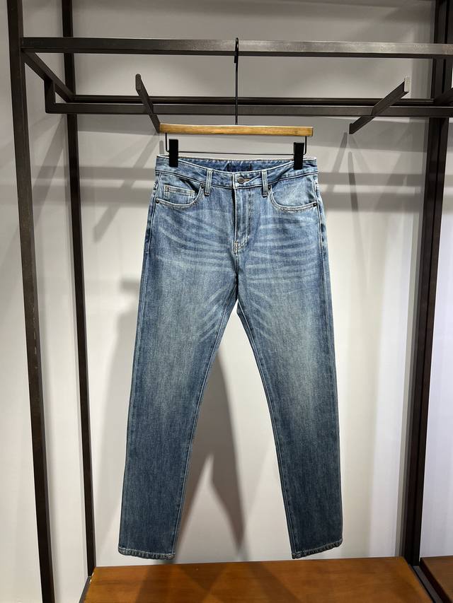 Restocked, classic business all-match small straight stretch jeans, size 29 30 3