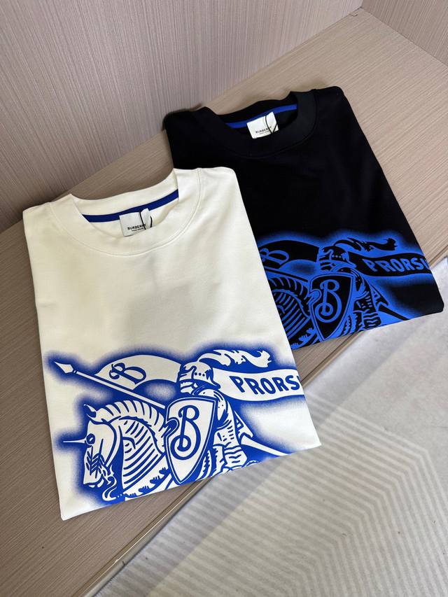 Bbr 25Ss new spring and summer round neck short sleeves, customized pure cotton
