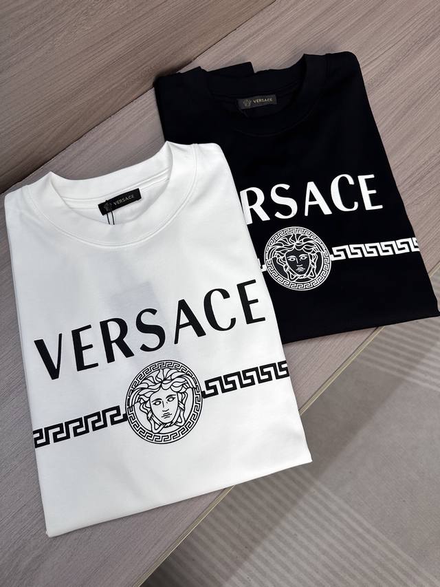 Ver Fan Master's 25Ss summer newest short-sleeved crew neck T-shirt. High-end cu
