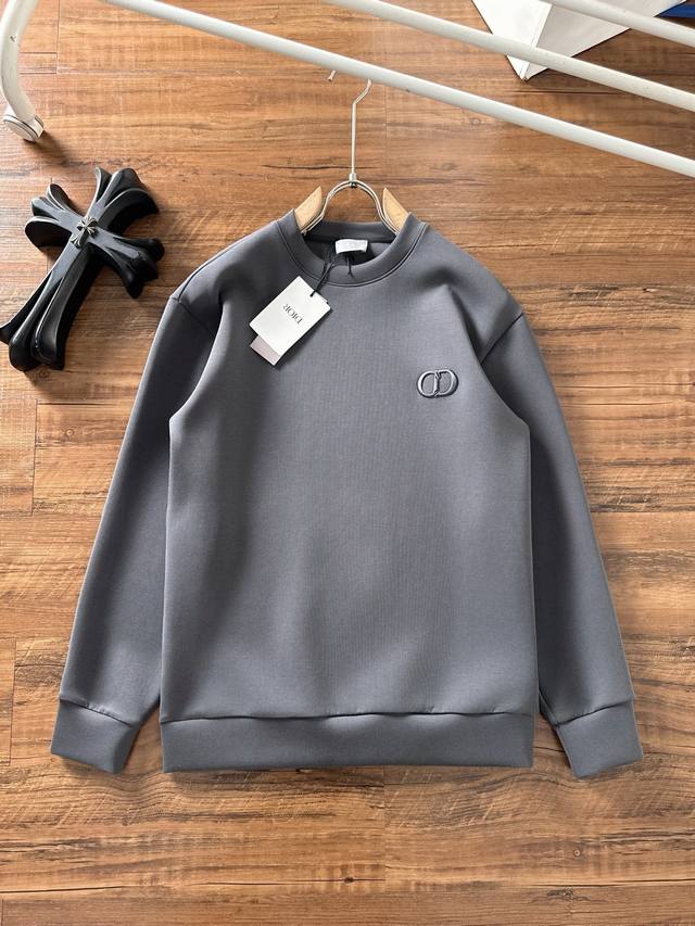 Dior's latest 2025 space cotton sweatshirt, exclusively available! Original repl