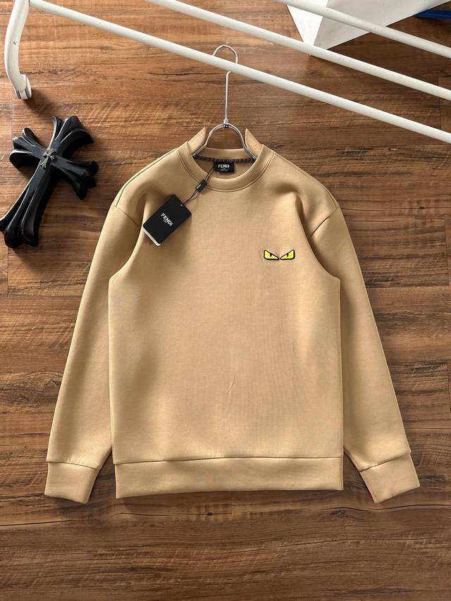 Fendi's latest 2025 space cotton sweatshirt, exclusively available! Original rep