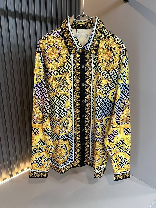 Vers*Ce Van*zhe 2025 Spring/Summer new original long-sleeved shirt, recommended