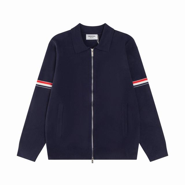 Thom Browne coat with lapel, custom-made DDD. This classic Tb four-bar style is