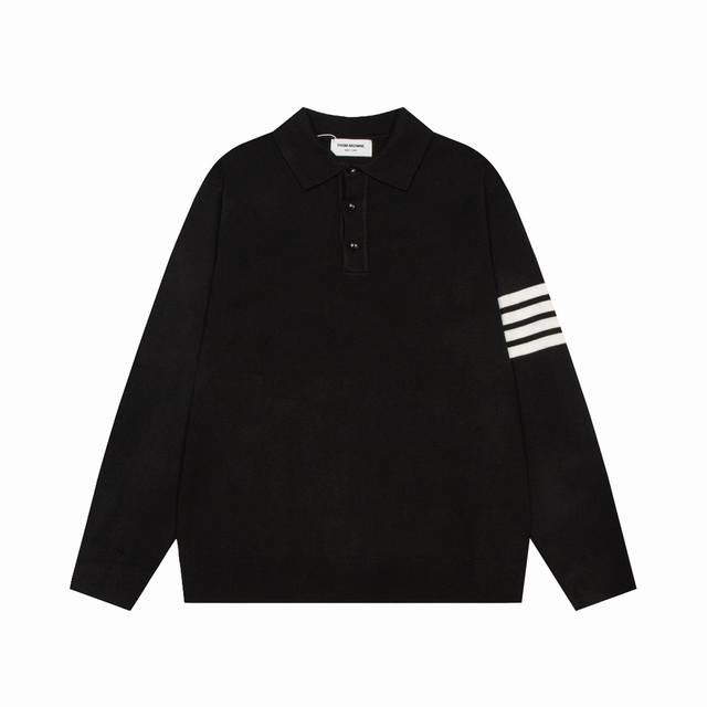 Thom Browne four-bar knitted Olo shirt DDD, an update inspired by 1980s retro DD