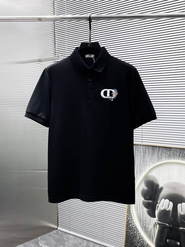 Dior's new summer 2025 short-sleeved lapel polo shirt, a high-end model! Custom-
