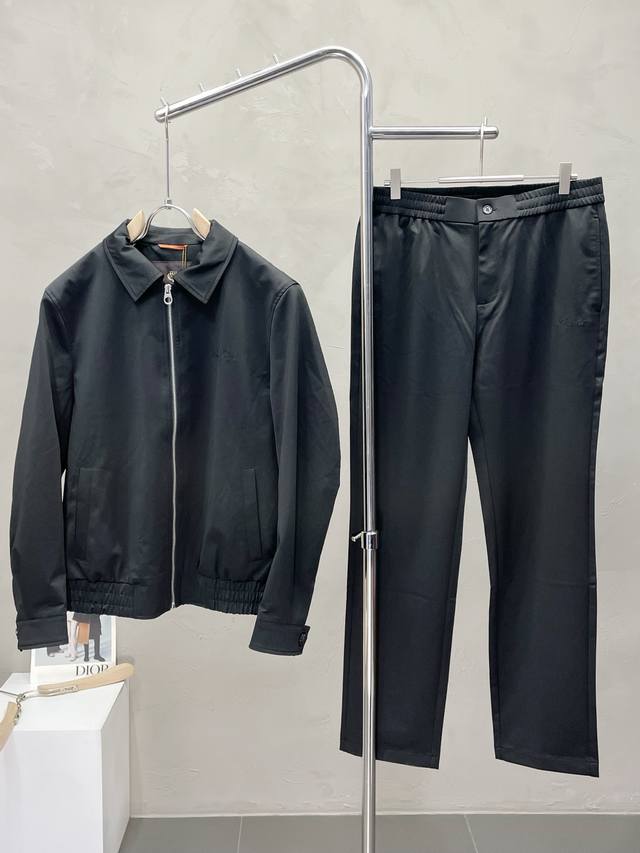 Jacket and casual pants. Exclusively available from LP-Loro Piana, this new, co
