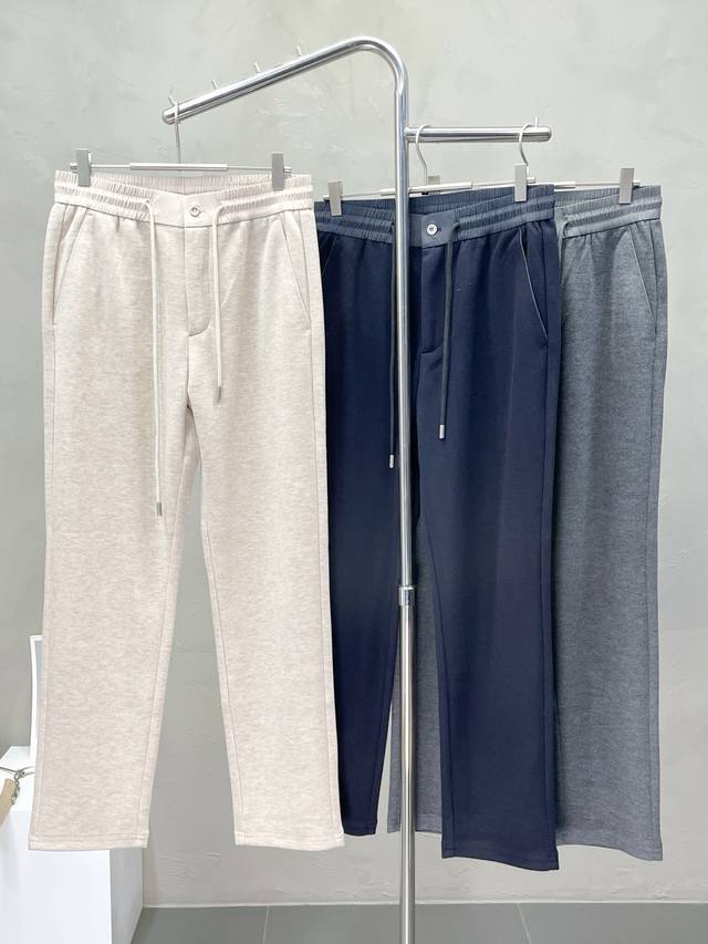 Lp-Loro Piana Exclusive New High-End Casual Pants! Custom-made fabrics are breat