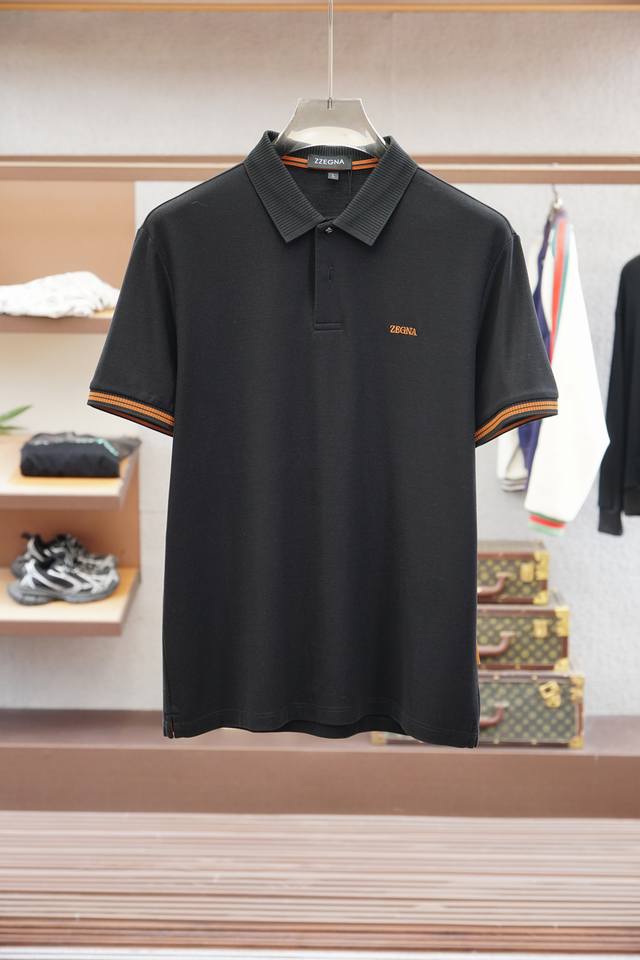 Zegna - 2025 Spring/Summer Collection New arrival: the Men's Logo Short-Sleeve