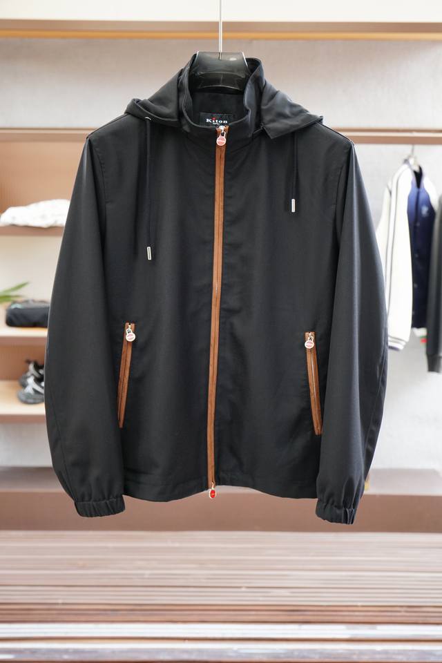 Kiton-2025 Autumn Double-layer Jacket! This year's new counter product, a cool a