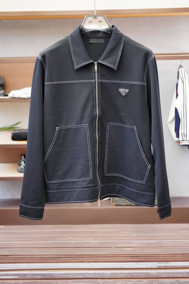 Prada 2025 new jacket! This year's new arrival, a cool and trendy urban style fo