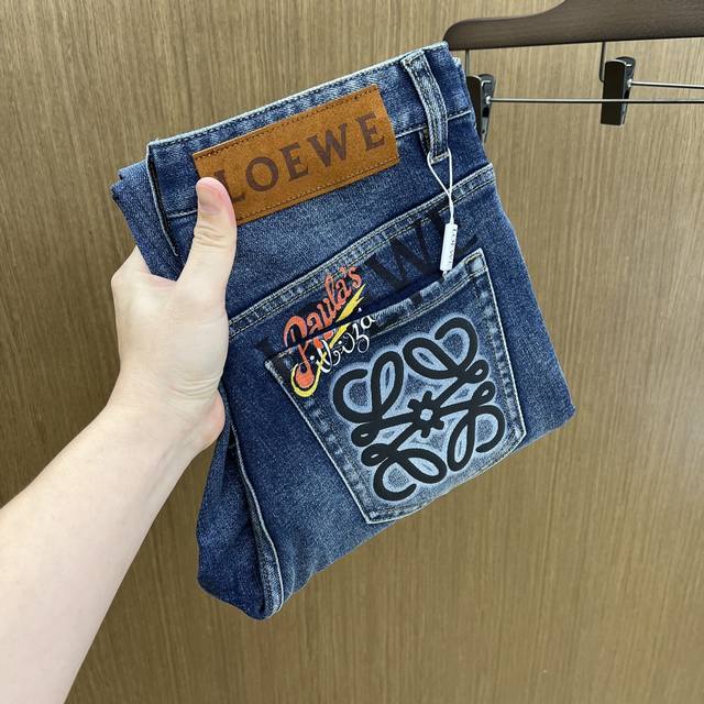 New Loe high-end custom jeans, the latest 2025 early spring jeans are available