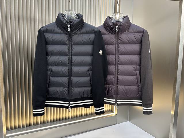 Best-selling 2480 autumn and winter new knitted down jacket. Original 1:1 custom
