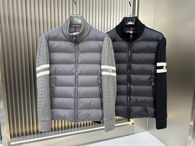 Best-selling 2480 autumn and winter new knitted down jacket. Original 1:1 custom