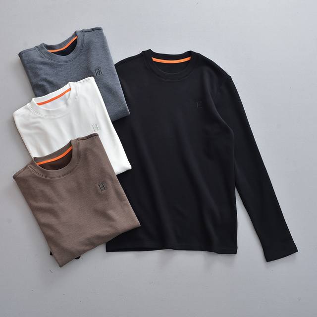 Aimajia high-precision embroidery H310g warm base shirt one winter long sleeve 4