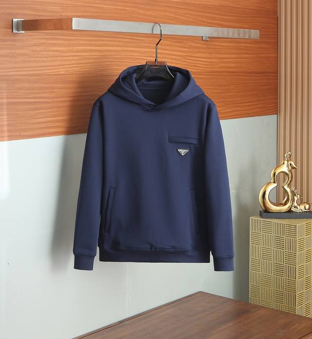 Prad* Classic casual hooded sweatshirt from the Autumn/Winter 2025 collection, f