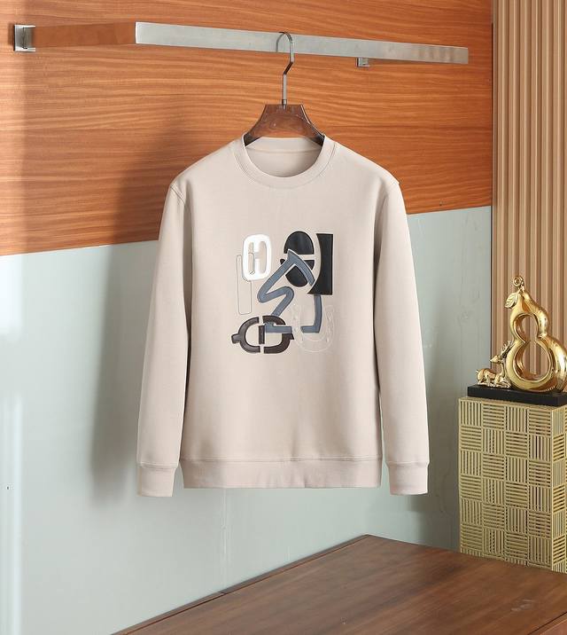 Her*S 2025 Early Fall new arrival: space cotton sweatshirt, leather geometric de