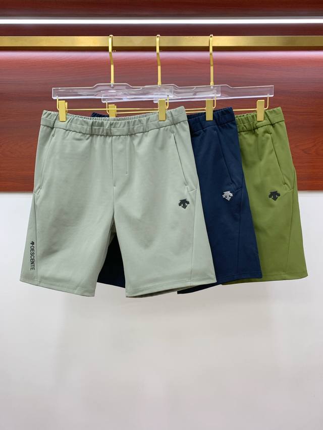 Descente's new 2025 summer men's casual shorts are available in three styles: M