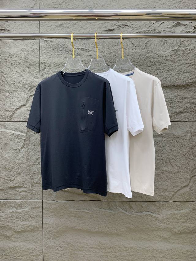 Ss Arc'teryx's latest pure cotton fabric features a classic logo pattern on a st
