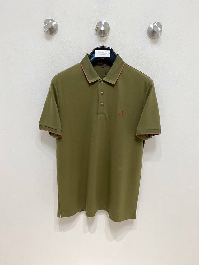 New Arrival Lp 2025Ss Summer Men's Logo Lapel Polo Shirt! A classic business st